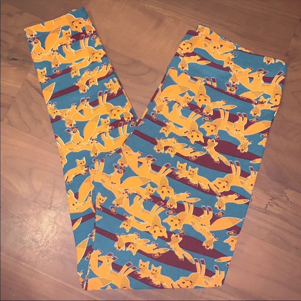 Lularoe Fox Leggings TC
